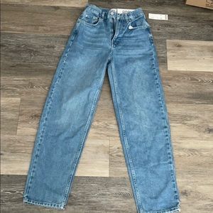 NEW high-rise baggy denim jeans